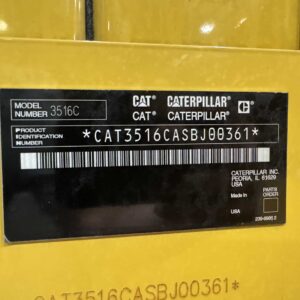 2007 CAT 3516C Diesel Generator - Image 10