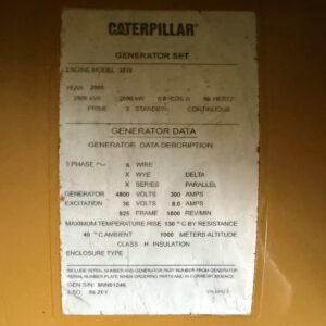 2007 CAT 3516C Diesel Generator - Image 13