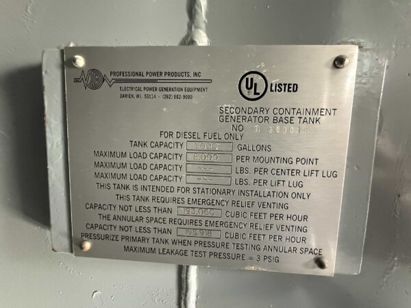2007 CAT 3516C Diesel Generator