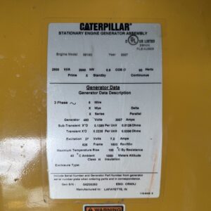 2007 CAT 3516C 2MW Diesel Generator - Image 32