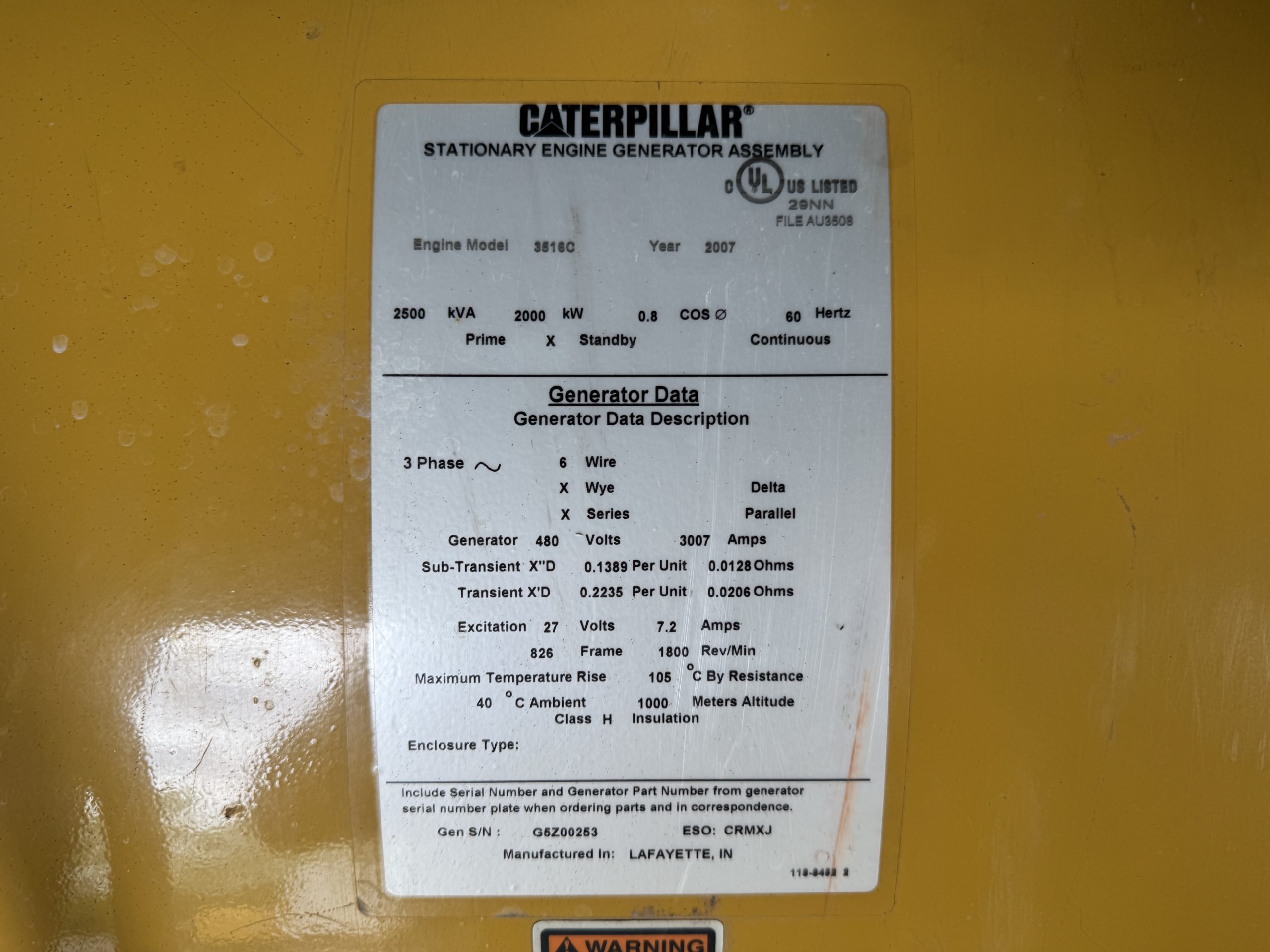 2007 CAT 3516C 2MW Diesel Generator - Image 32