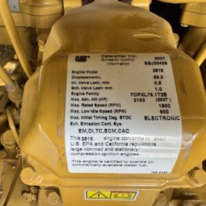2007 CAT 3516C 2MW Diesel Generator - Image 14