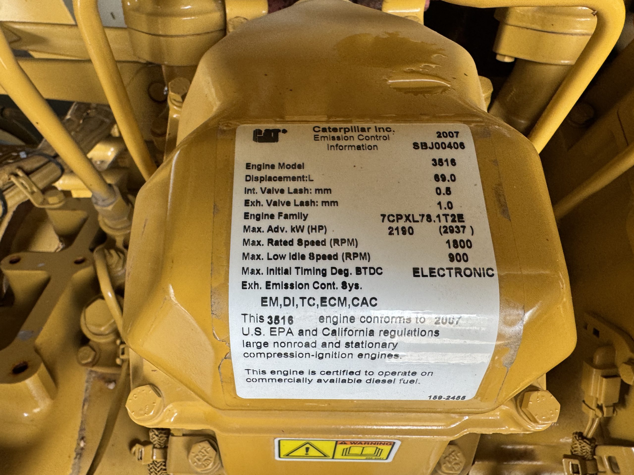 2007 CAT 3516C 2MW Diesel Generator - Image 14