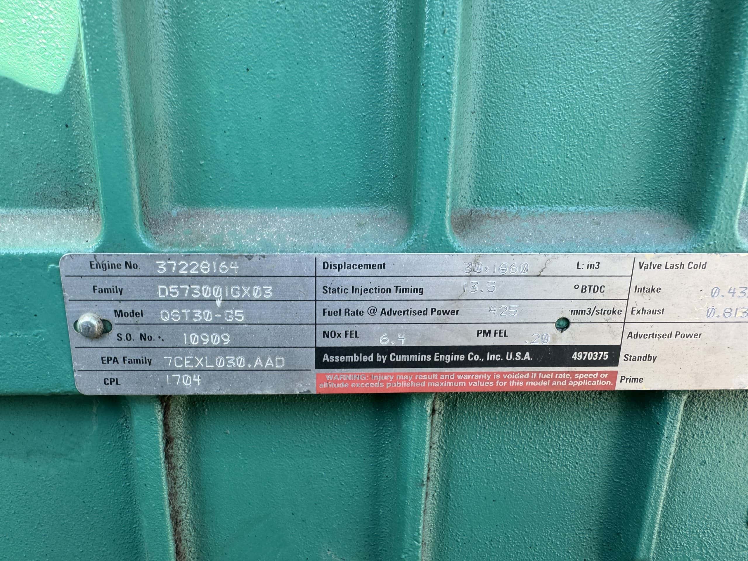 2007 Cummins DQFAC Diesel Generator - Image 5