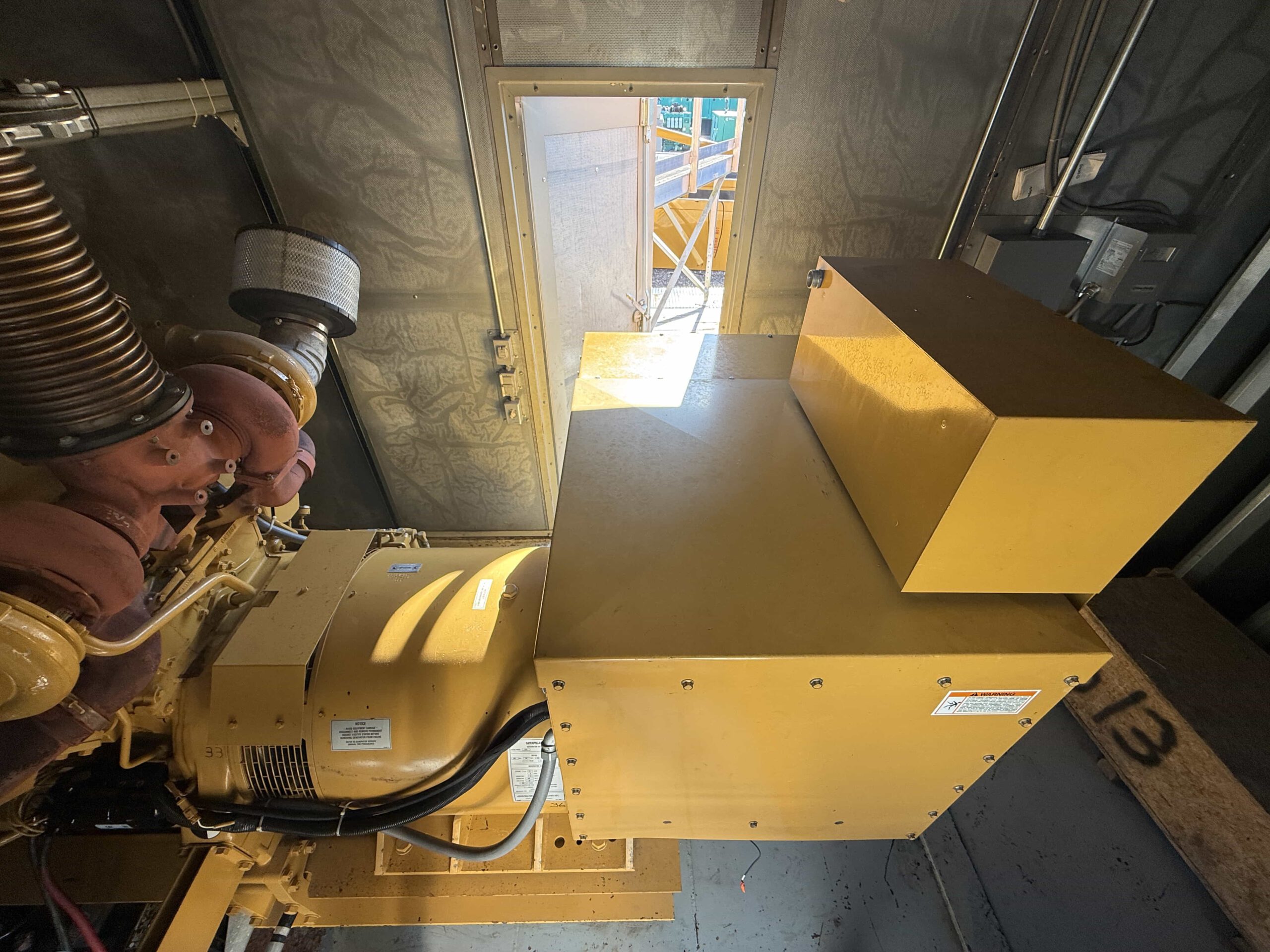 1999 CAT 3412 Diesel Generator - Image 7