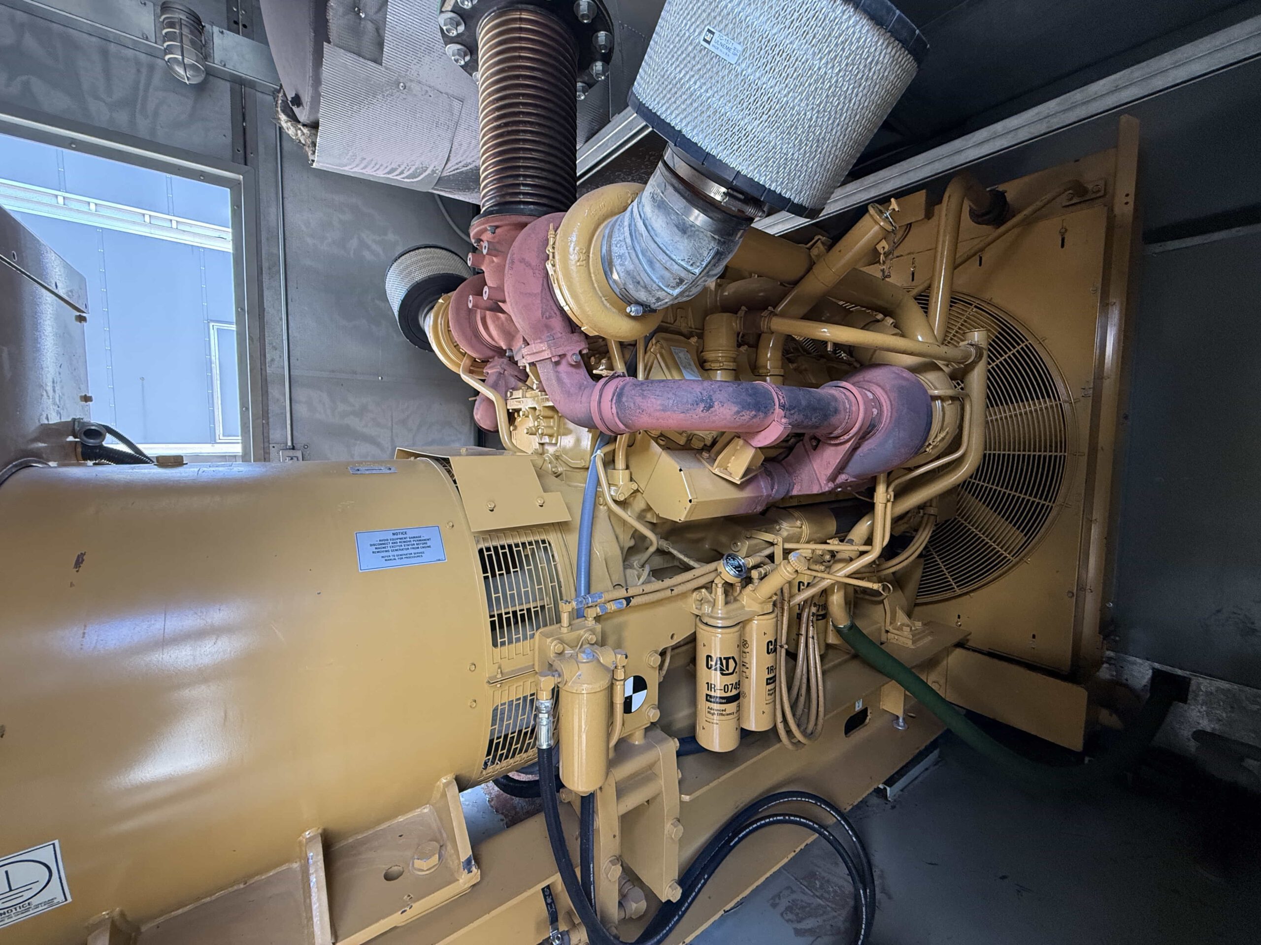 1999 CAT 3412 Diesel Generator - Image 3