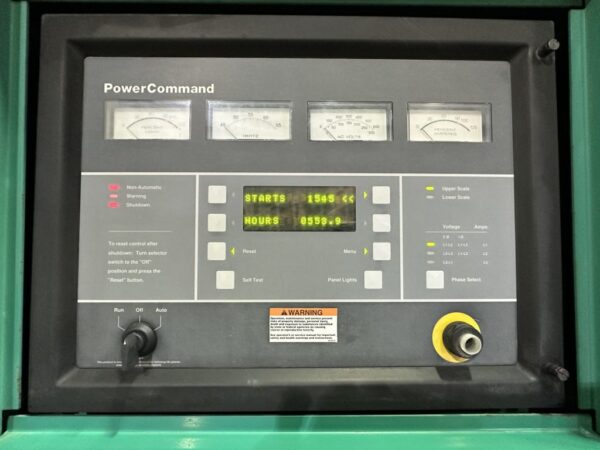 2001 Cummins DFHA Diesel Generator