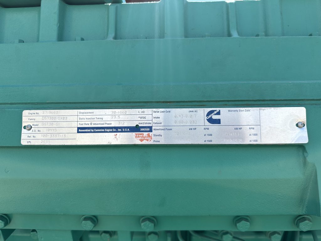 2001 Cummins DFHA Diesel Generator - Image 3