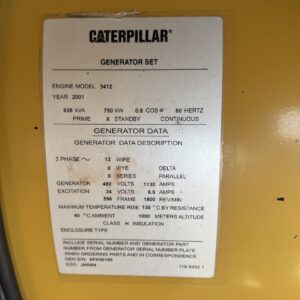 2004 CAT 3412 Diesel Generator - Image 27