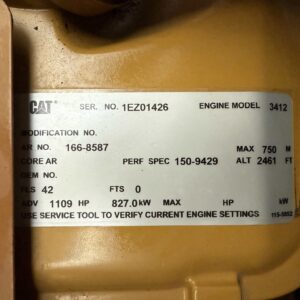 2004 CAT 3412 Diesel Generator - Image 22