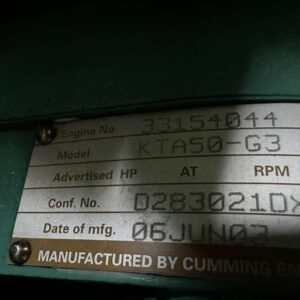 2003 Cummins DFLC Diesel Generator - Image 2