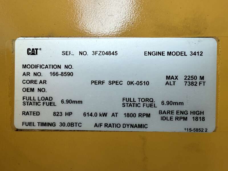 2003 CAT 3412 Diesel Generator - Image 2