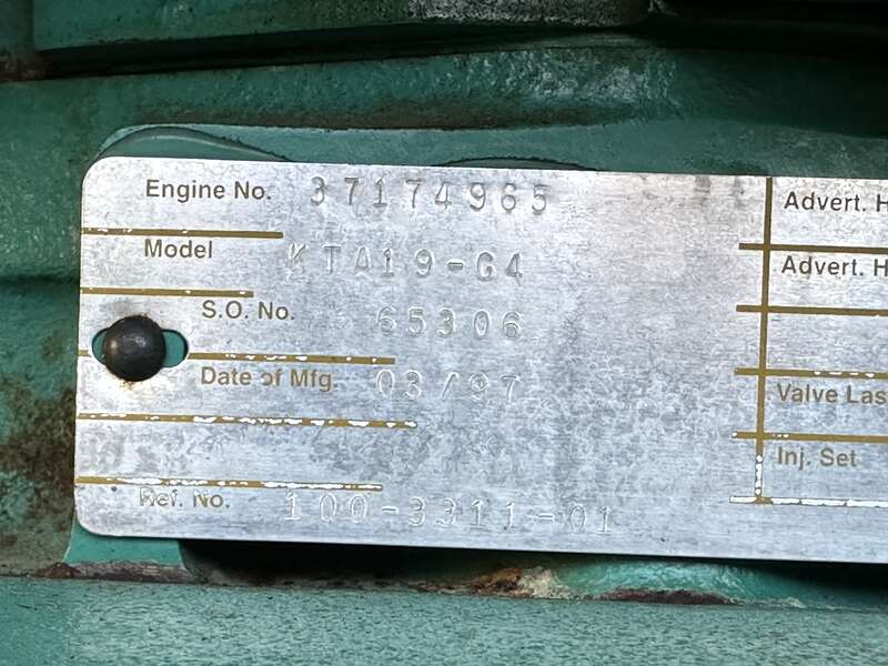 1997 Cummins DFED Diesel Generator - Image 2