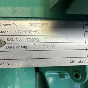 2005 Cummins DFCB Diesel Generator - Image 2